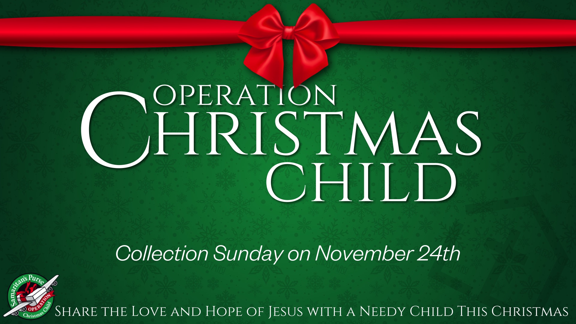 Operation Christmas Child